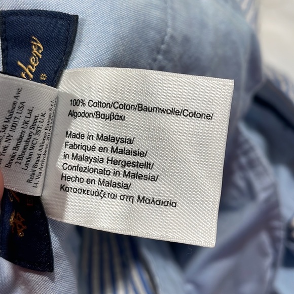 Brooks Brothers SeerSucker Shorts - Mens 34 - Picture 5 of 6